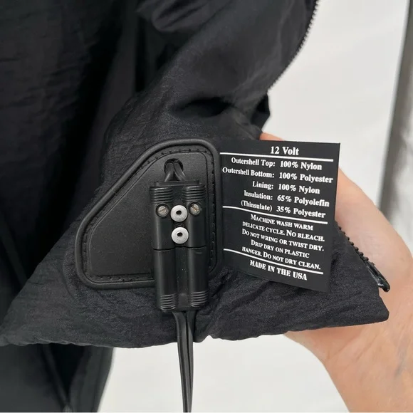 BMW Motorcycles Mens Insulated Heated Vest Size XL With Cord 12 Volt USA Made - Picture 11 of 12